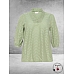 KAFFE Curve Blouse Vitana Oil Green